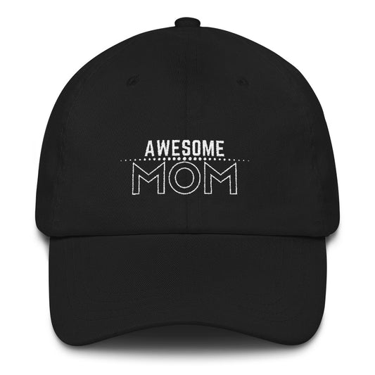 Awesome Mom caps black