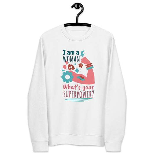 Superwoman - eco sweatshirt