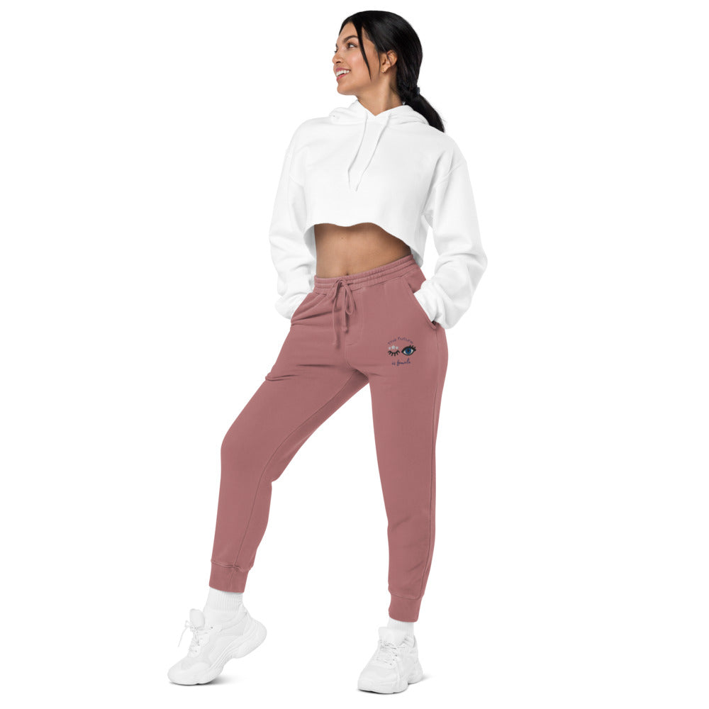 Future is female - pigment dyed sweatpants